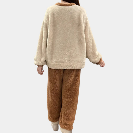 WW | Warmes Und Weiches Pyjama Satz Für Frauen