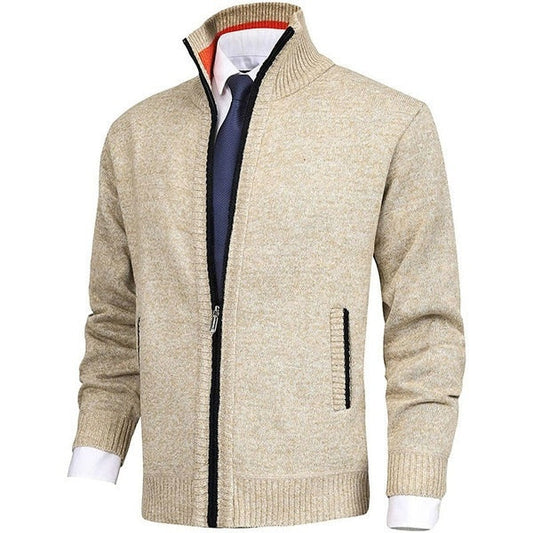 WW | Wunderschöner Strickpullover Mit Hohem Kragen