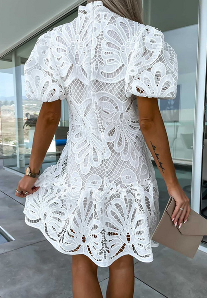 WW | Weiß Sommerkleid Mini