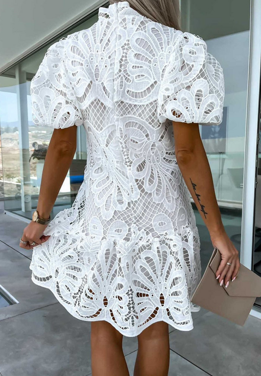 WW | Weiß Sommerkleid Mini