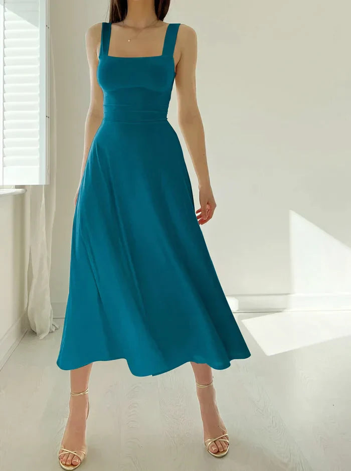 Einfaches Kleid für Damen