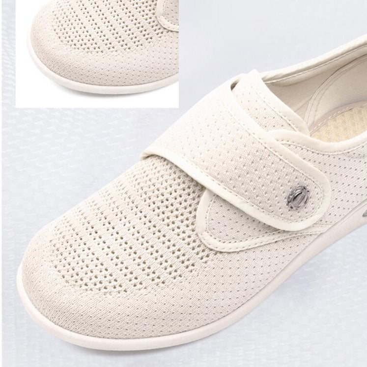 Nanccy Plus Größe Weit Diabetiker für geschwollene Füße Breite Schuhe