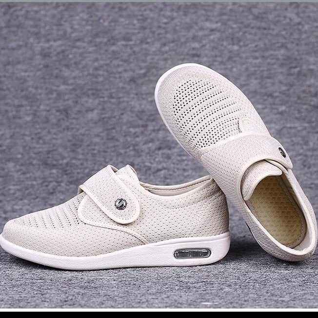 Nanccy Plus Größe Weit Diabetiker für geschwollene Füße Breite Schuhe