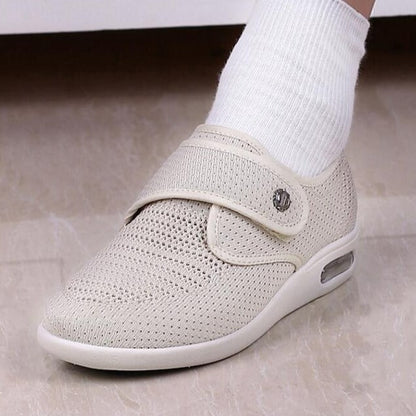 Nanccy Plus Größe Weit Diabetiker für geschwollene Füße Breite Schuhe