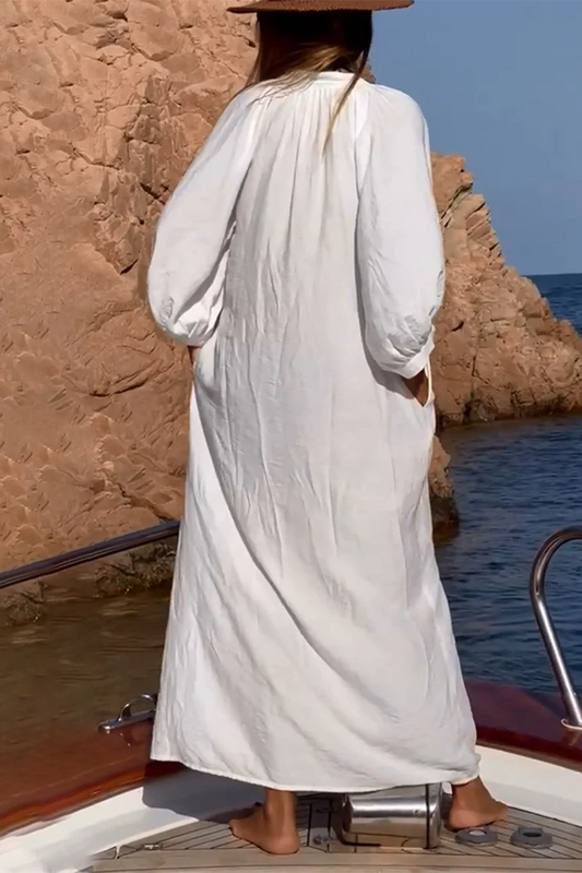 Casual Holiday Solid Schnalle Bademode Up