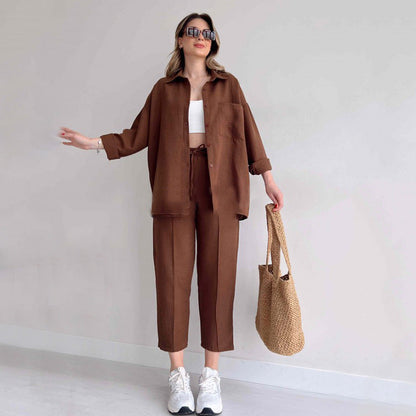 Merche Streetwear Hüft Set mit Kordelzug für sommerliche Stimmung