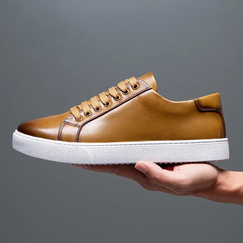 Edler Leder-Sneaker