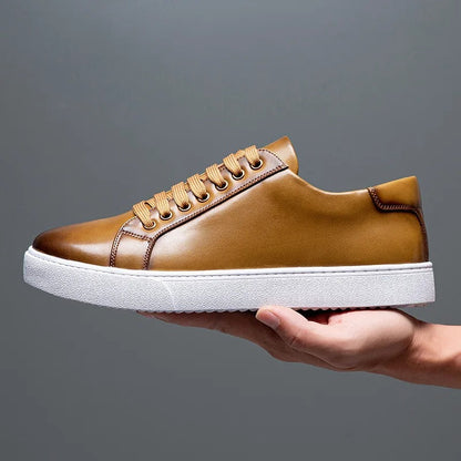 Edler Leder-Sneaker