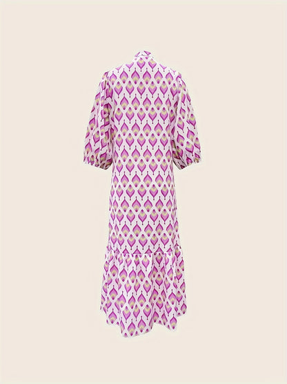 Elegantes Damen-Kleid | Rosa
