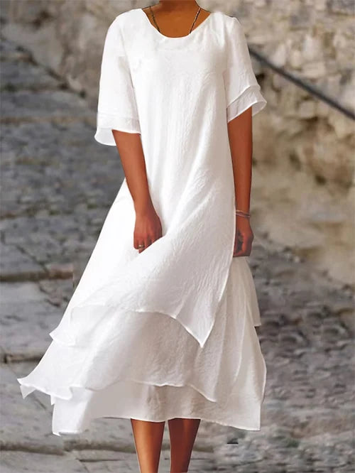 und leinen kleid