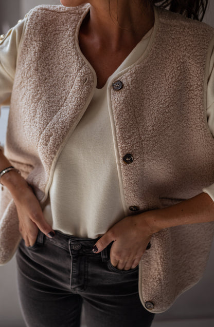 WW | Weste Damen Aus Weichem Stoff
