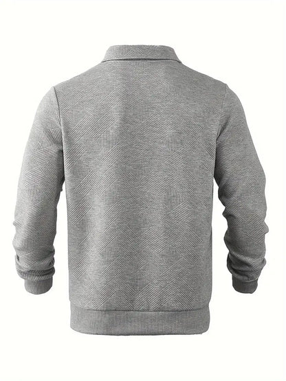 WW | Weinlese Pullover Mit Reißverschluss