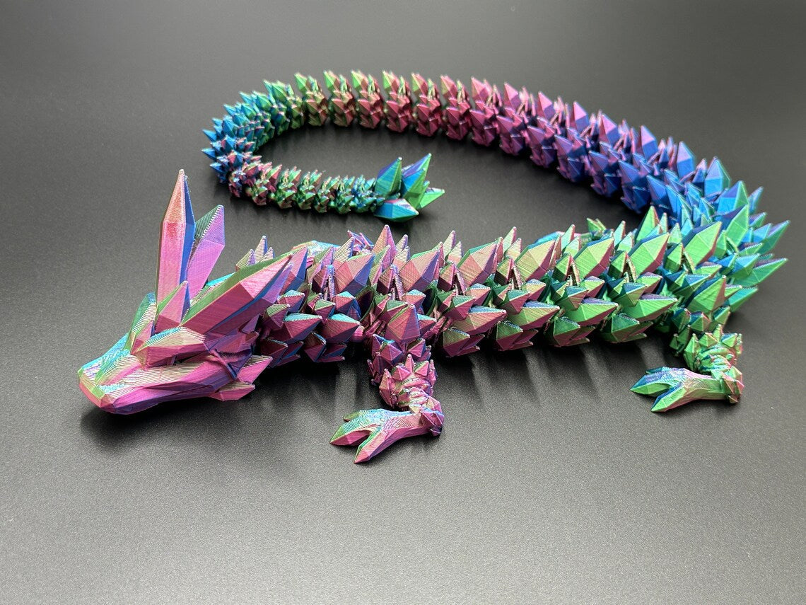 Dracorn™ - Mythical 3D-Printed Laser Crystal Dragon