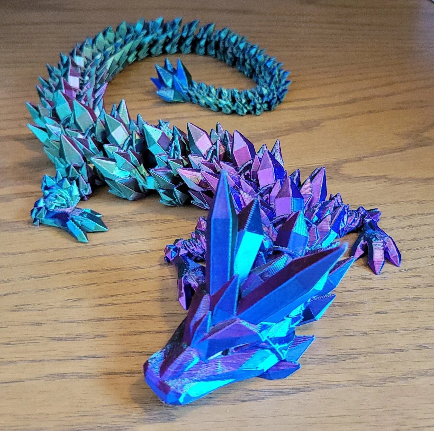 Dracorn™ - Mythical 3D-Printed Laser Crystal Dragon