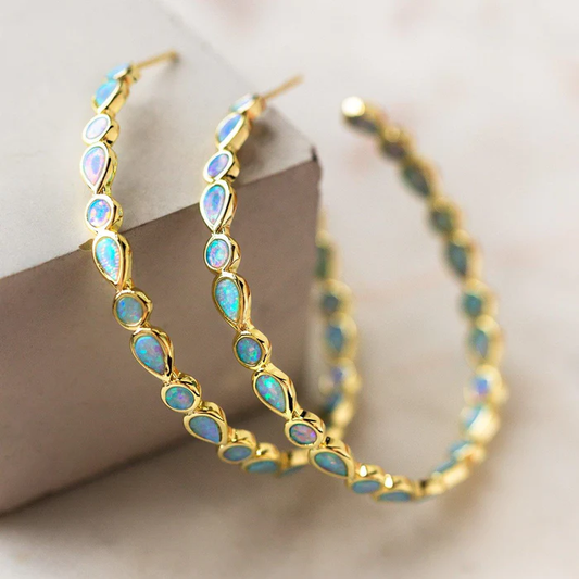 WW | Weinlese Mit Blauem Opal