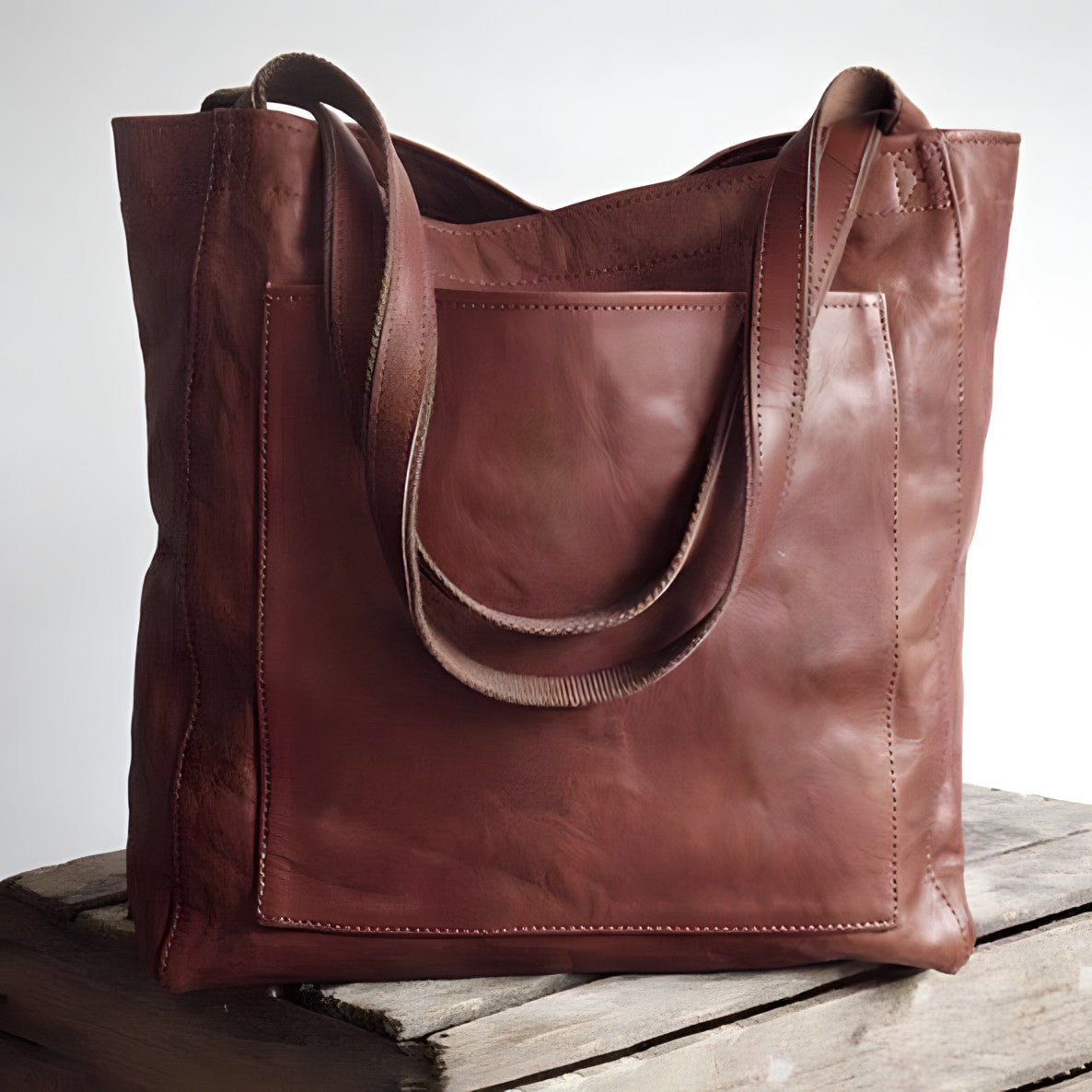 WW | Weinlese Leder Tasche