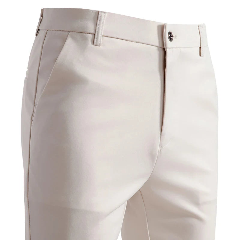 WW | Slim Fit Khaki Hosen Perfekt Für Täglichen Stil Und Komfort