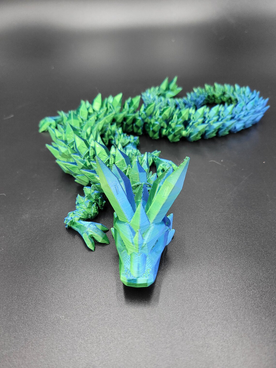 Dracorn™ - Mythical 3D-Printed Laser Crystal Dragon