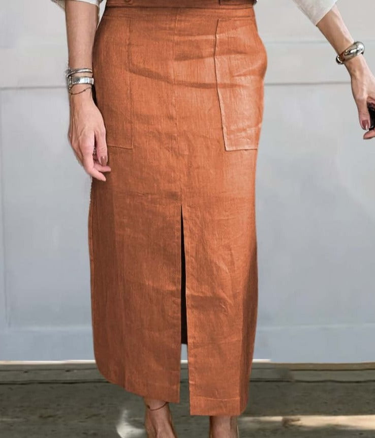 Dorella™ - Women's Cotton And Linen Skirt (50% OFF!)