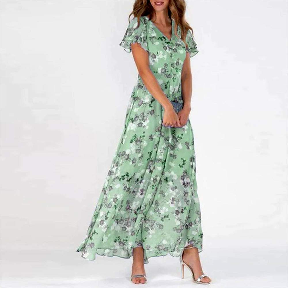 Vibrant Langes Kleid für Frauen - Ausgabe 2024