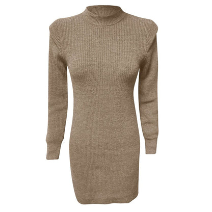 Damen Elegantes Langarm Kleid