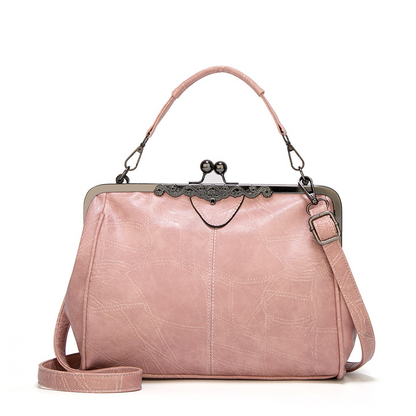 WW | Weinlese Handtasche Mit Klappverschluss