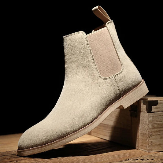 WW | Wildlederstiefel mit Vintage-Charme