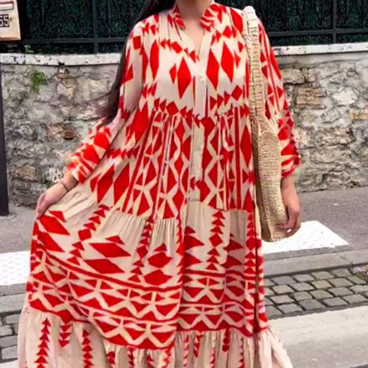 Maxi Sommer Damen Kleid