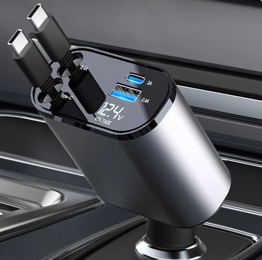 VeloCar™ - Retractable Car Charger