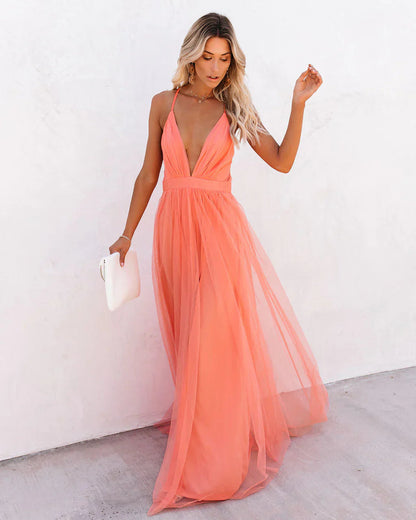 langes kleid