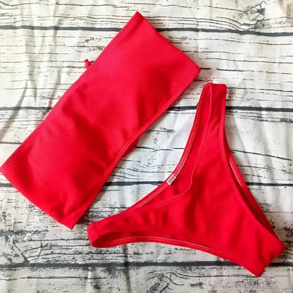 Bandeau-Bikini-Set