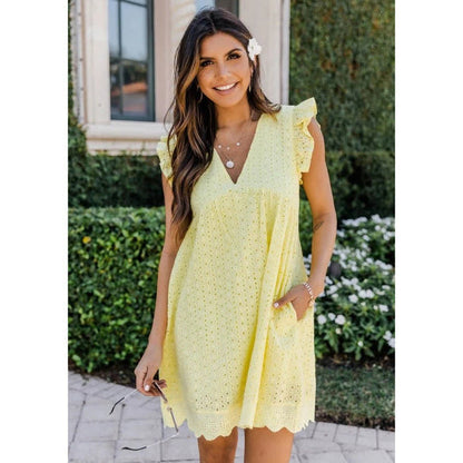 kleid poches & shorts integriert