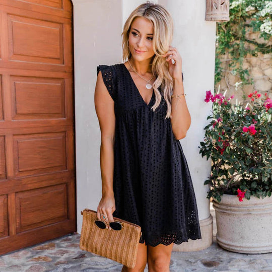 kleid poches & shorts integriert
