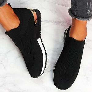 Elastische Slip-On-Sneaker