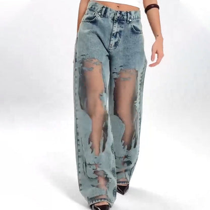 WW | Weinlese Patchwork Jeans