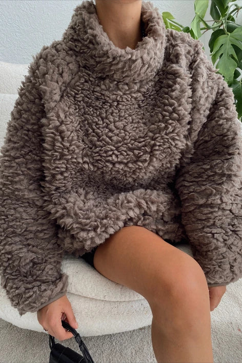 WW | Weiches Plüsch Sweatshirt Für Ultimativen Komfort