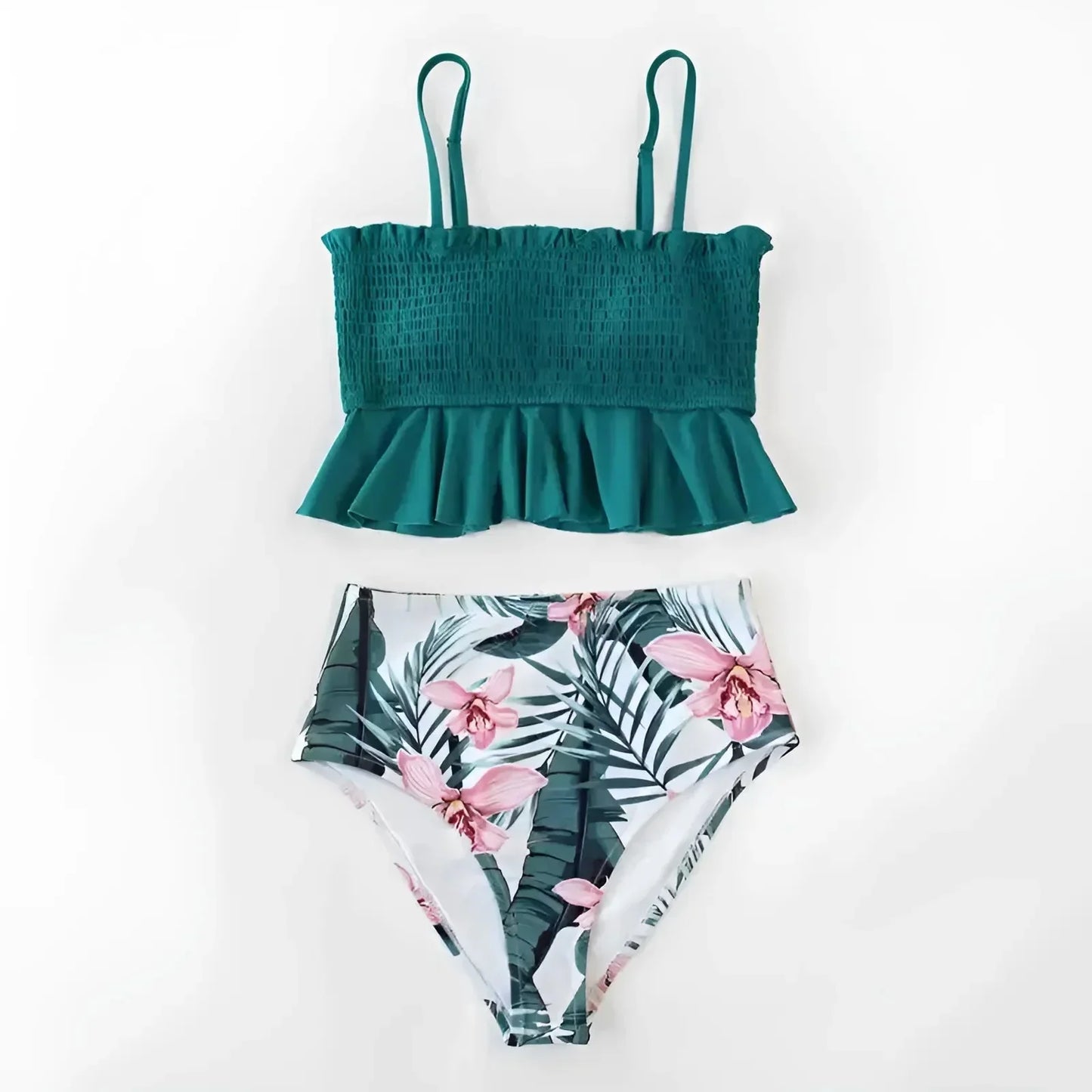 Zweiteiliges Rüschenset Bikini
