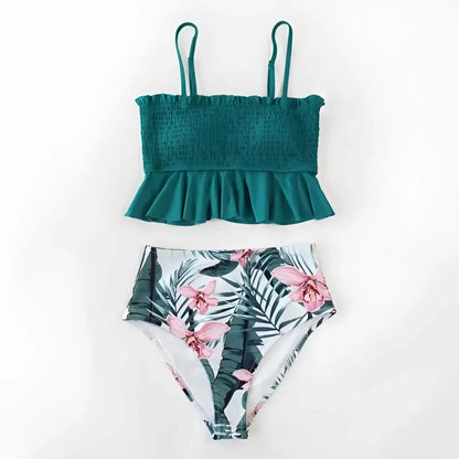 Zweiteiliges Rüschenset Bikini