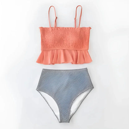 Zweiteiliges Rüschenset Bikini