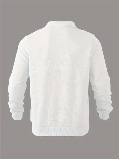 WW | Weinlese Pullover Mit Reißverschluss